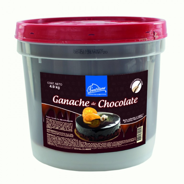 Ganache Ya Listo Negro 4,9 kg