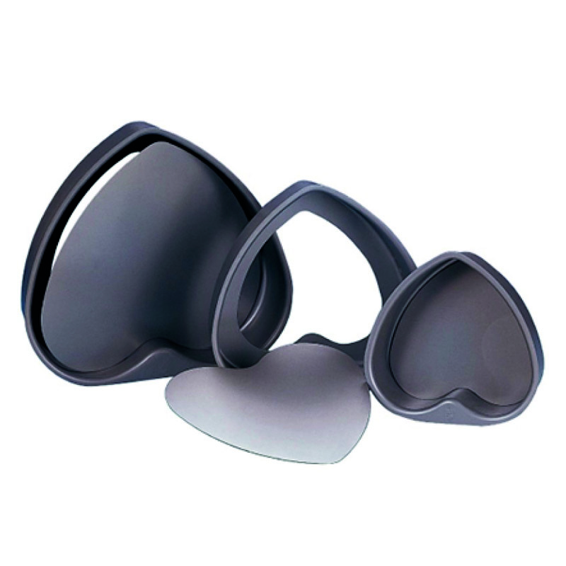 MOLDE PARA TORTA ANTIAHERENTE FONDO REMOVIBLE (CORAZÓN)